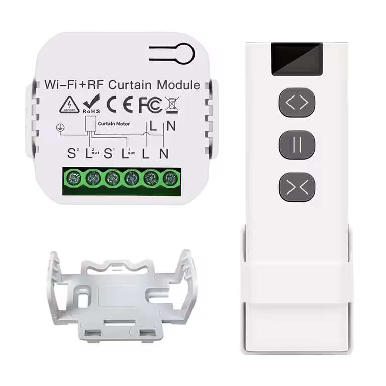 System Automatyzacji Rolet, Żaluzji, Zasłon – WiFi, Tuya, Pilot RF