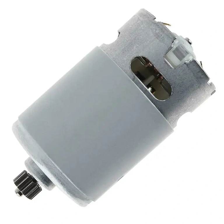 Szczegółowy widok silnika elektrycznego RS550 do wkrętarki