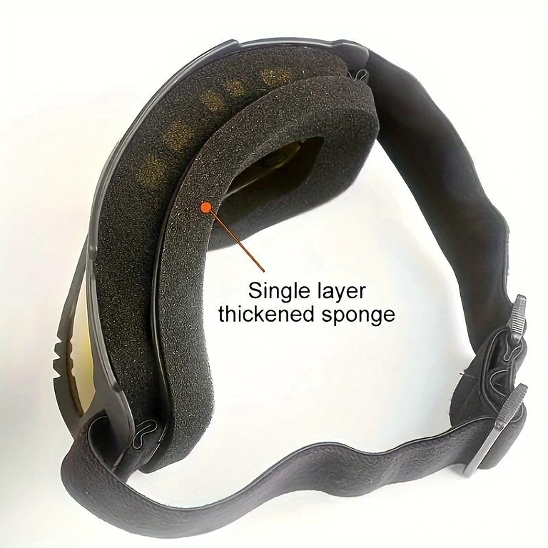 Gogle full face do motocross, airsoft i paintball