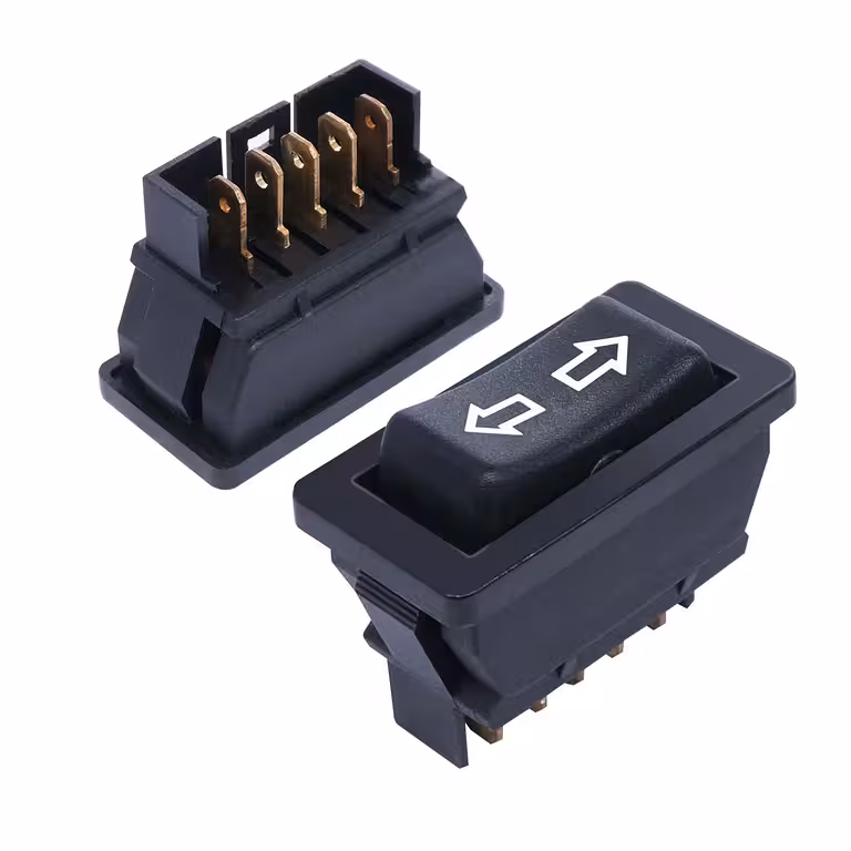 Przełącznik 3-pozycyjny DPDT do Odwracania Polaryzacji Silnika DC 12V/24V 20A