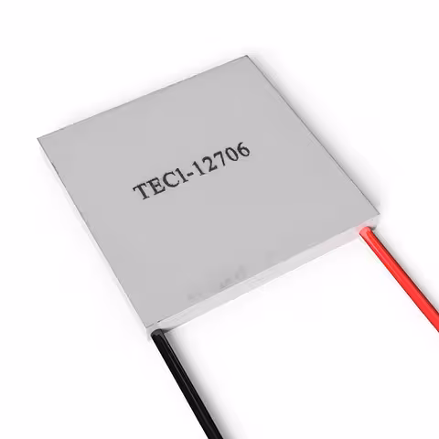 Moduł Peltier TEC1-12706 12V 60W z Pastą Termiczną – Wydajne Chłodzenie Termoelektryczne