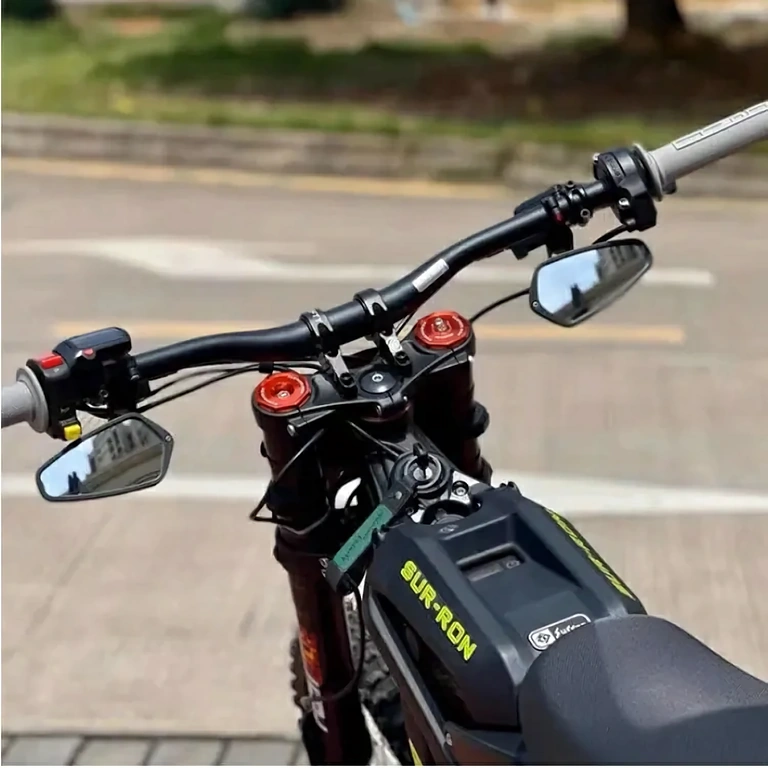 Zestaw trwałych i lekkich lusterek z aluminium CNC