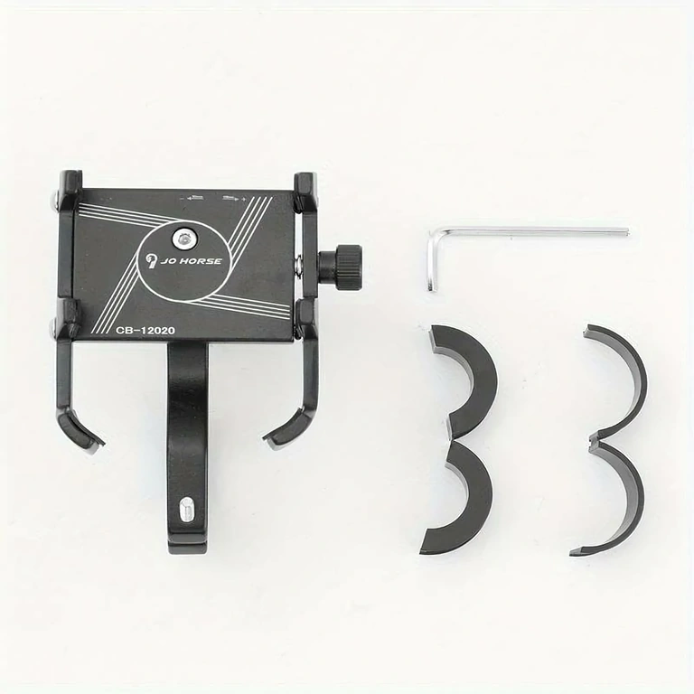 Uchwyt na telefon z amortyzacją dla hulajnóg elektrycznych i rowerów