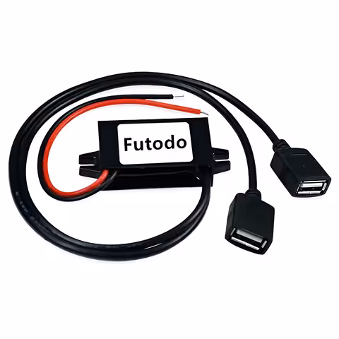 Moduł Obniżający Napięcie 12V 24V 36V 48V na 5V 3A – Step Down Converter z USB do Kamery Samochodowej, Telefonu, Systemu Solarnego