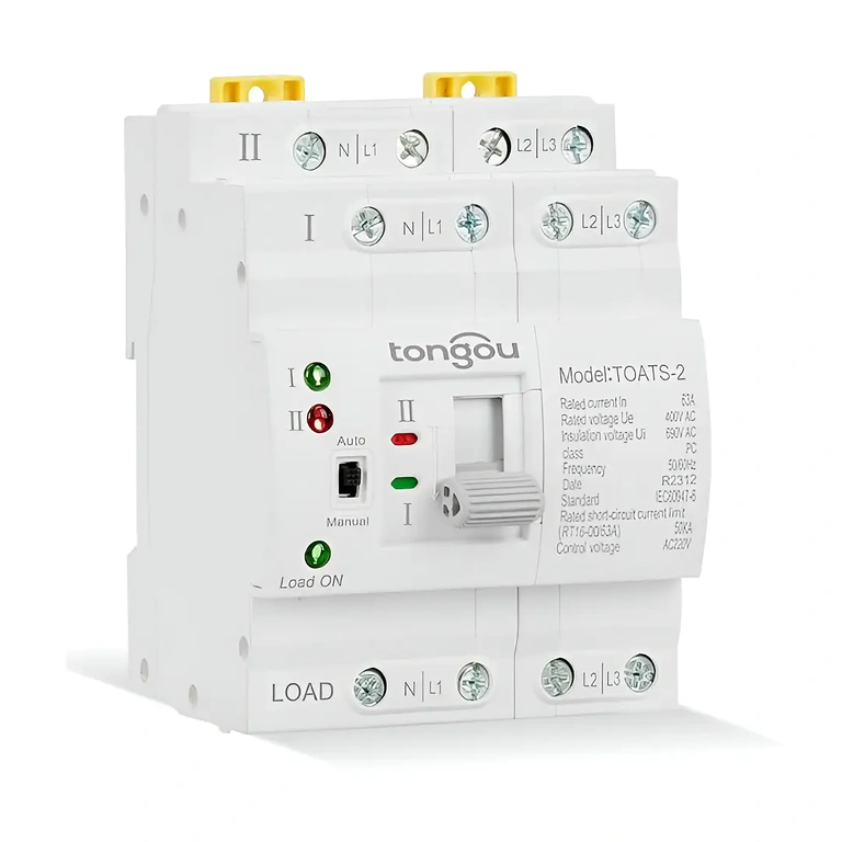 Trójfazowe ATS do zarządzania zasilaniem w instalacjach fotowoltaicznych