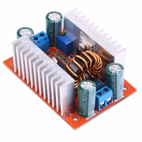 Moduł Step-up Boost DC-DC 400W 15A – Podnośnik Napięcia 8.5V-50V do 10V-60V