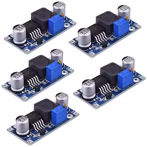 Zestaw 5 Sztuk – Moduł XL6009 DC-DC Boost Converter 4A Step-Up z Regulacją Napięcia 3V–32V do 5V–35V