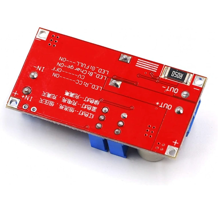 Moduł buck converter XL4015 regulowany – zdjęcie tylne