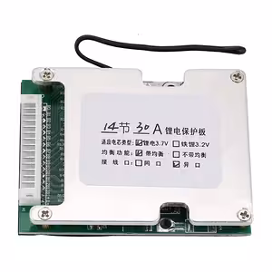 BMS 14S 52V 30A do baterii Li-Ion – ochrona i wyrównywanie akumulatorów