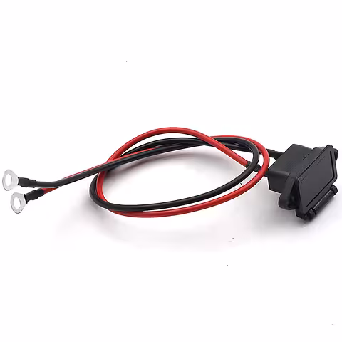 Wtyczka zasilania akumulatora do elektrycznej hulajnogi Citycoco i Harley – kabel do ładowania 60 cm