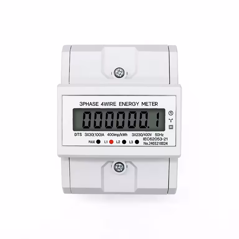 Cyfrowy licznik prądu trójfazowego 380V – precyzyjne monitorowanie zużycia energii