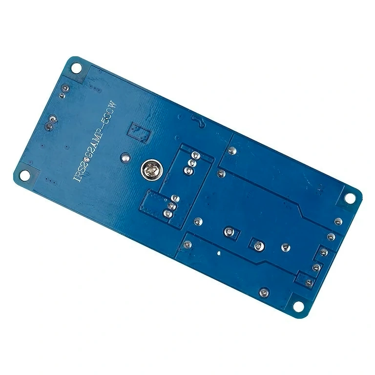 Widok tył zestawu wzmacniacza mono 500W IRS2092