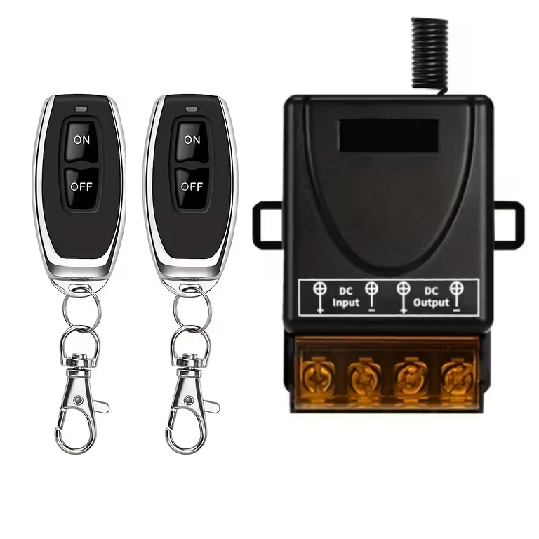 Przekaźnik z pilotem 24V 30A do pomp, oświetlenia i maszyn przemysłowych