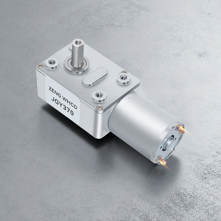 Szczegół osi profil D ze stali hartowanej silnika z przekładnią 12V