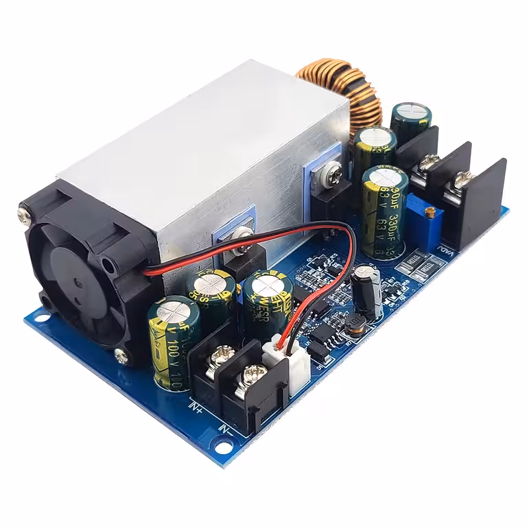 Zasilacz DC-DC Step-Down 12–75V 25A 600W – regulator napięcia i prądu CV/CC do zasilania i akumulatorów