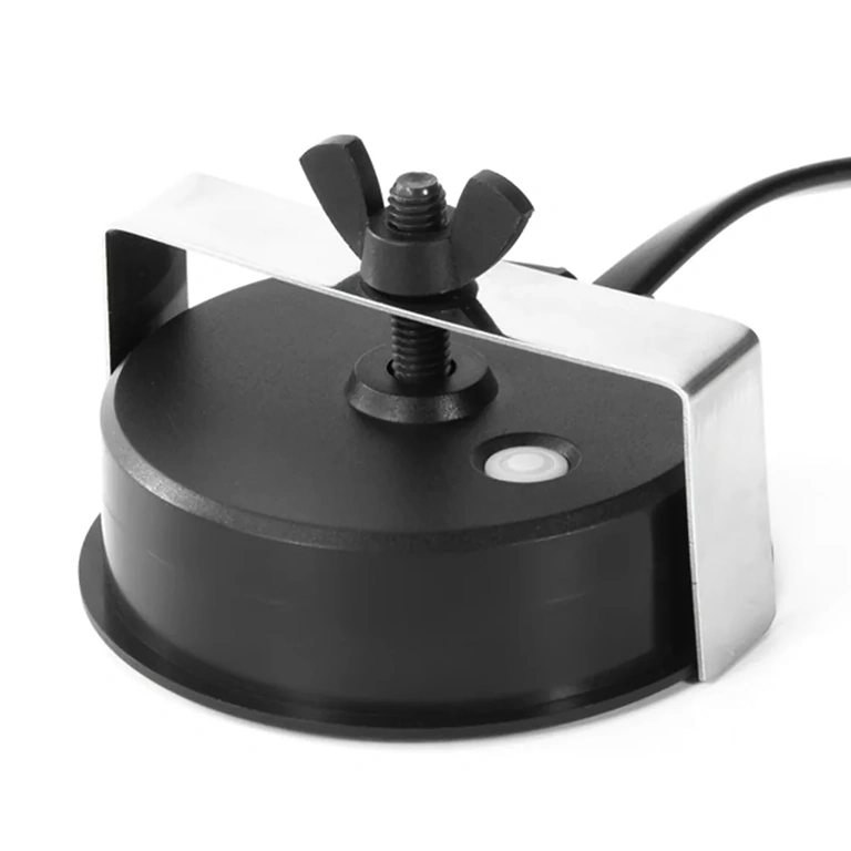 Widok kabli i złączy modułu cyfrowego, wyświetlacz woltomierza i procent baterii, kompatybilny Li-ion i LiFePO4 12V–72V