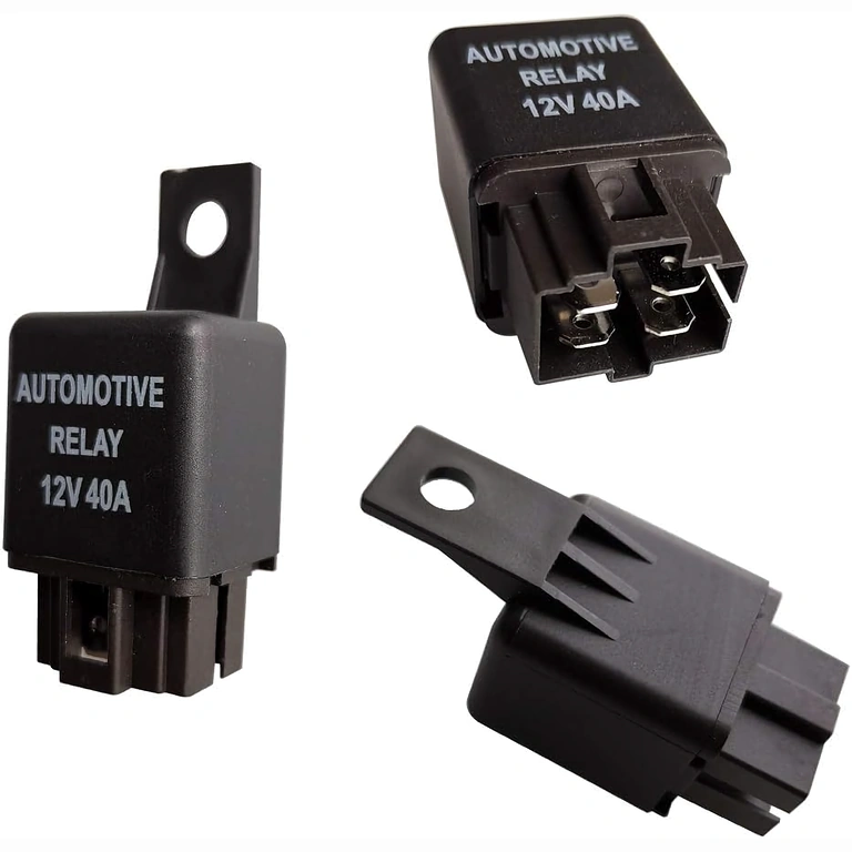 Szczegół pinów przekaźnika 12V 4 piny 40A do bezpiecznego podłączenia