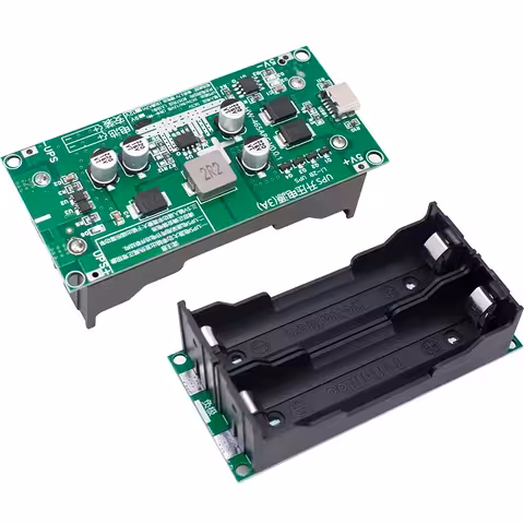 Moduł UPS Mini 5V/12V – moduł UPS DC z ładowaniem akumulatorów 18650