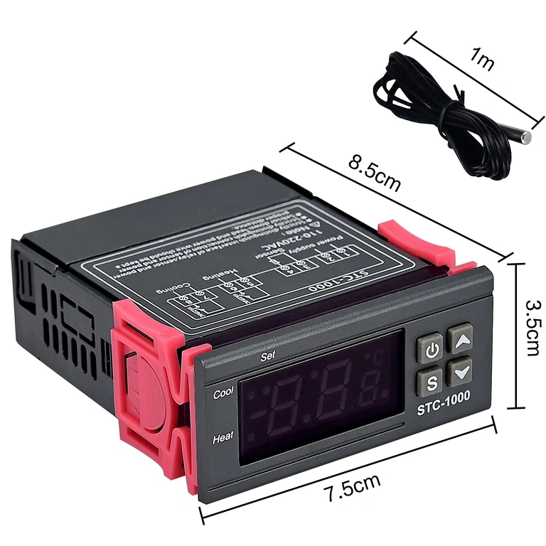 Kontroler temperatury STC1000 do fermentacji piwa, wina i homebrewingu