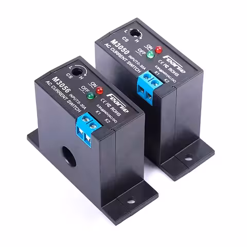 Czujnik wykrywania prądu 0,2–30A – regulowany przekaźnik elektroniczny NO/NC, moduł monitorowania i ochrony prądu