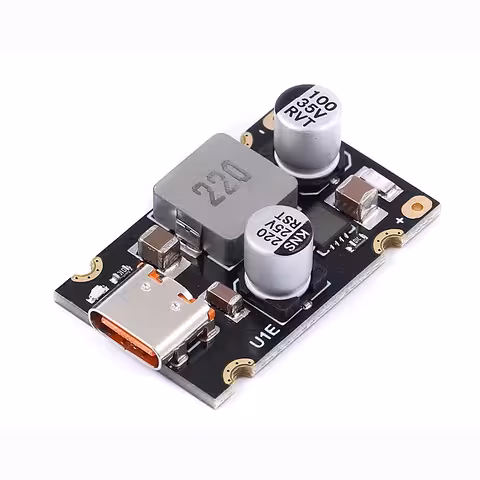 Moduł power bank 65W – zestaw DIY ładowania USB Type-C PD z Quick Charge i Super Fast Charging
