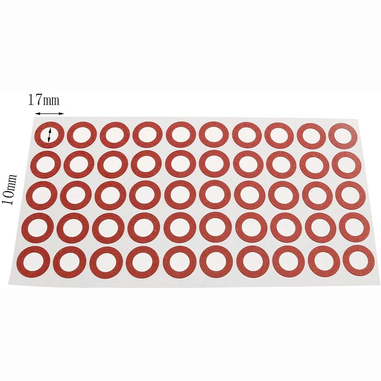 Czerwony papier izolacyjny do punktu anodowego akumulatorów 18650