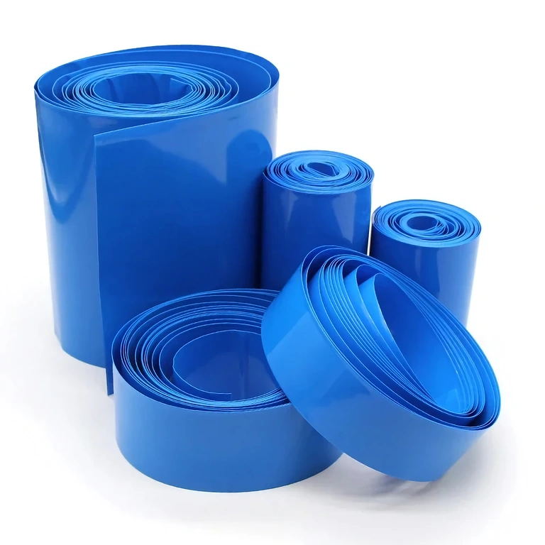 Rurki termokurczliwe Cellpack niebieskie na metr dla akumulatorów