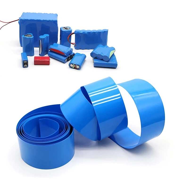 Folia termokurczliwa Cellpack niebieska dla akumulatorów 18650