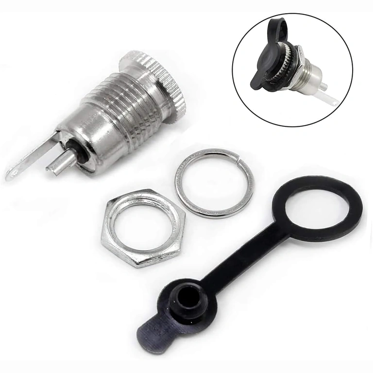 Zestaw 5 sztuk wtyku DC 12V 5.5x2.1mm – opakowanie