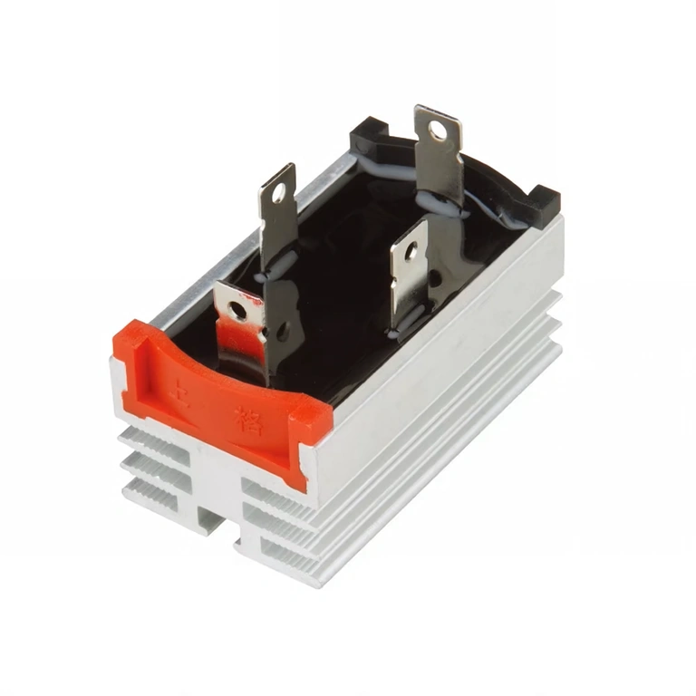 Jednofazowy mostek prostowniczy widok boczny