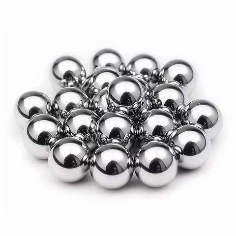 Kulki metalowe premium ze stali do łożysk – okrągłe 100%, rozmiary 6mm, 8mm, 10mm, 12mm