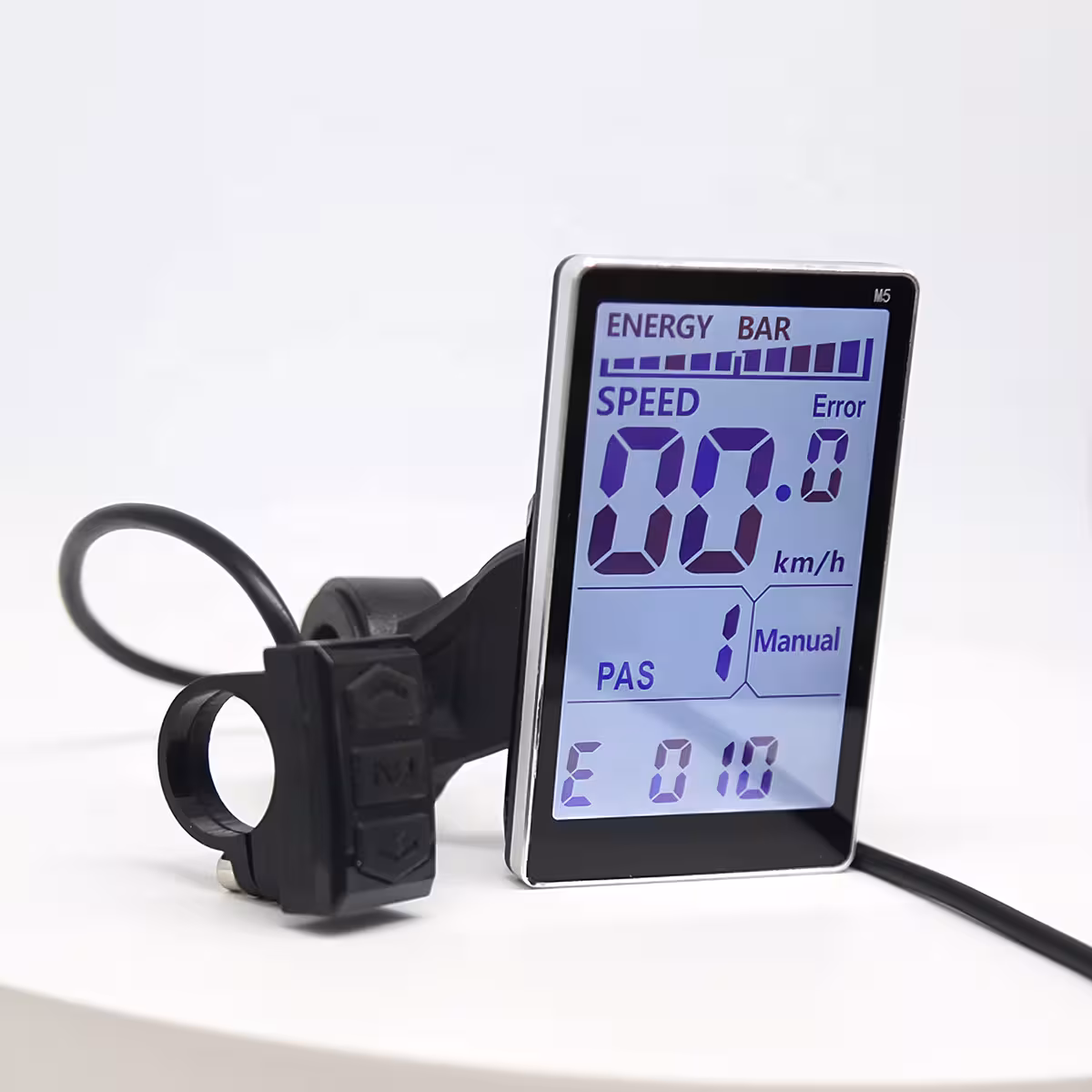 Regulacja jasności podświetlenia wyświetlacza M5 do roweru elektrycznego 500W–1000W
