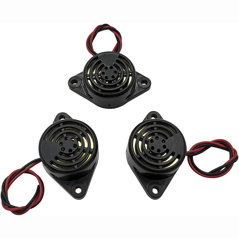 Buzzer piezoelektryczny 30mm – szczegóły konstrukcji