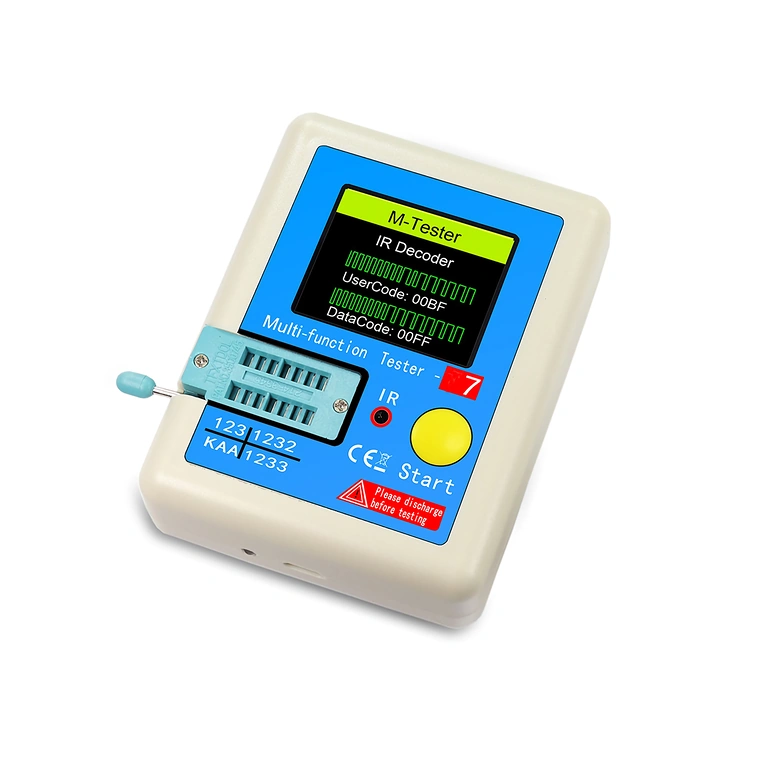 Kolorowy wyświetlacz TFT LCR-T7 – szczegół ekranu